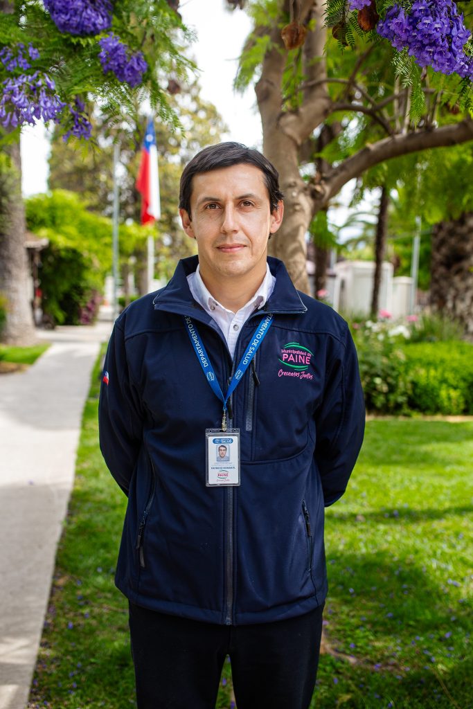 Patricio Román Ramírez, director de Salud Municipal de Paine